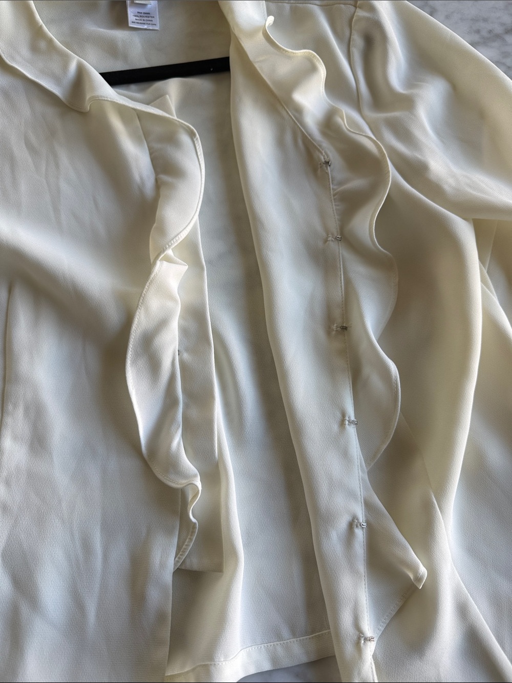 Vintage Pendleton Ruffled Blouse - Picture 4 of 5